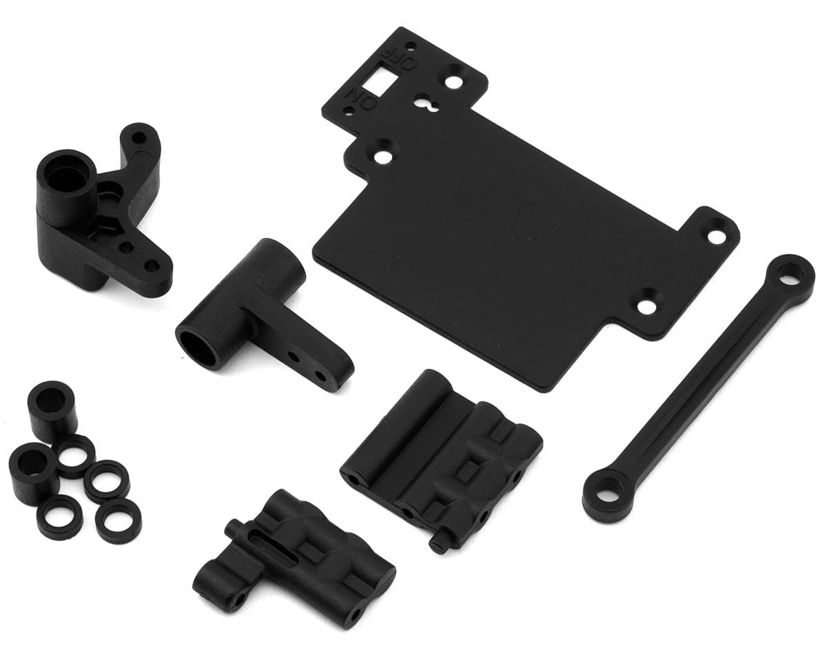 HPI Bullet MT/ST Steering Bellcrank Servo Arms & Radio Tray Set