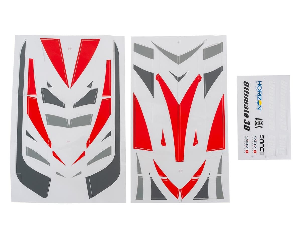 E-flite Ultimate 3D Decal Sheet
