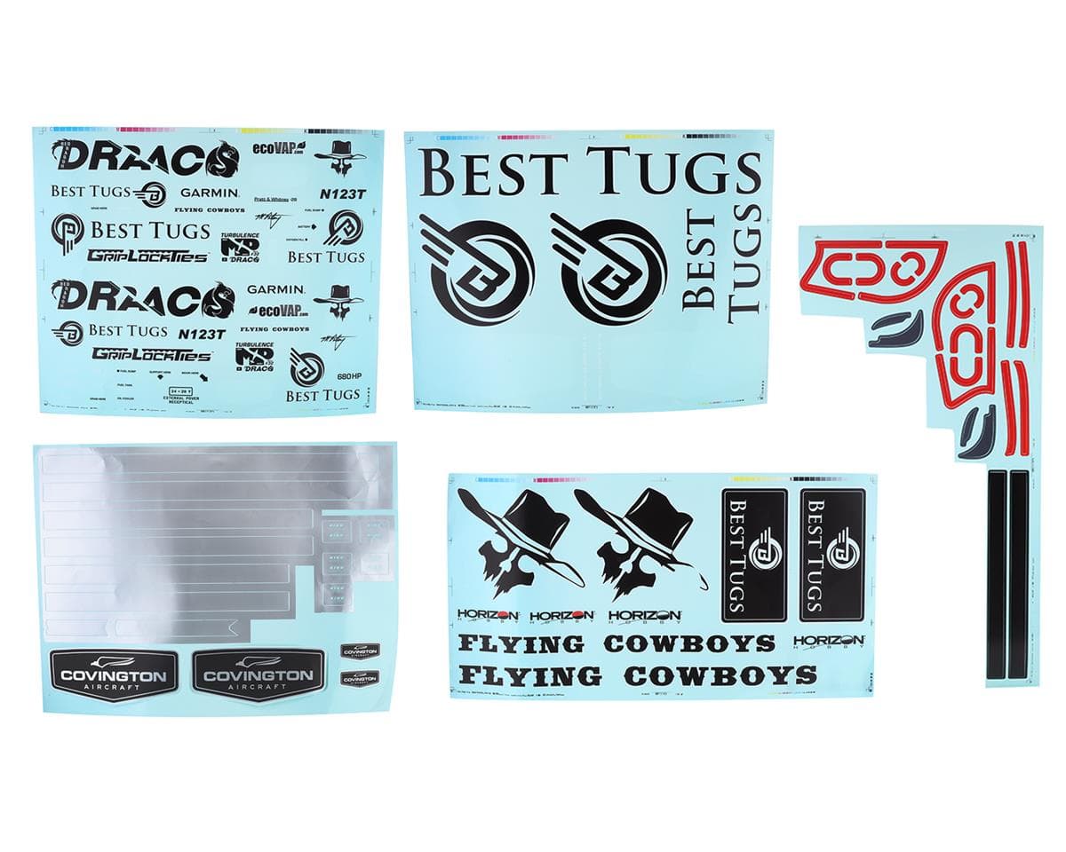 E-flite DRACO 2.0m Decal Sheet