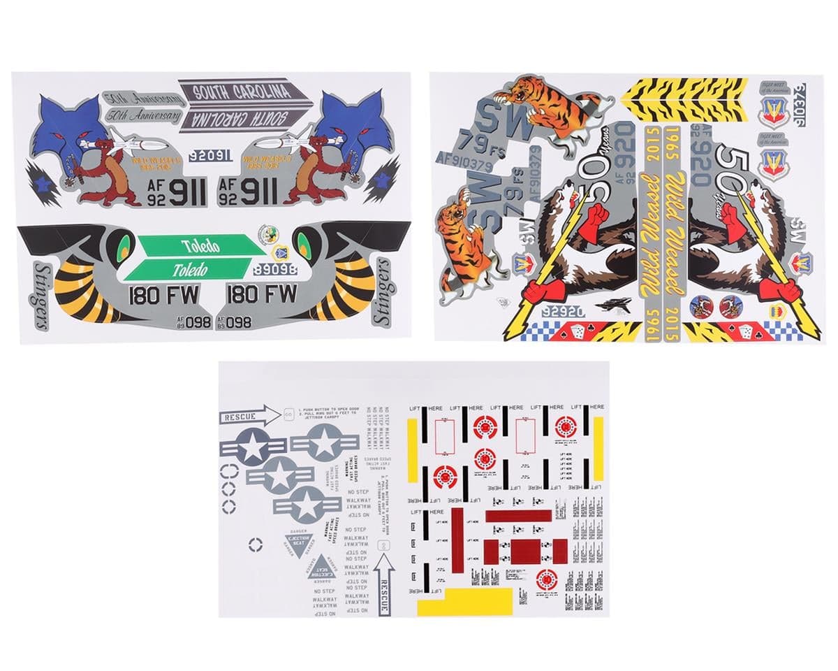 E-flite F-16 Falcon Decal Set