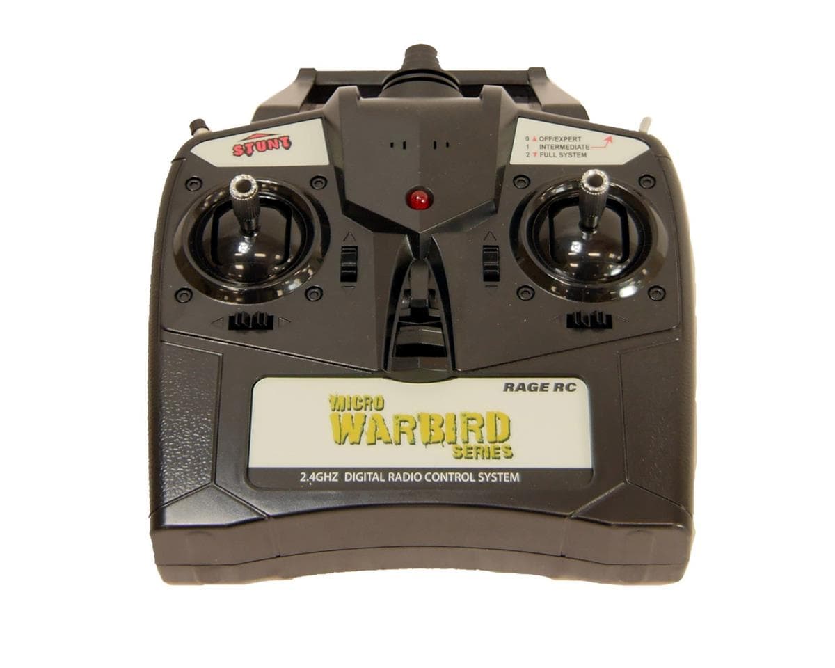 RAGE Micro Warbirds 5-Channel 2.4GHz Radio System (Transmitter Only)
