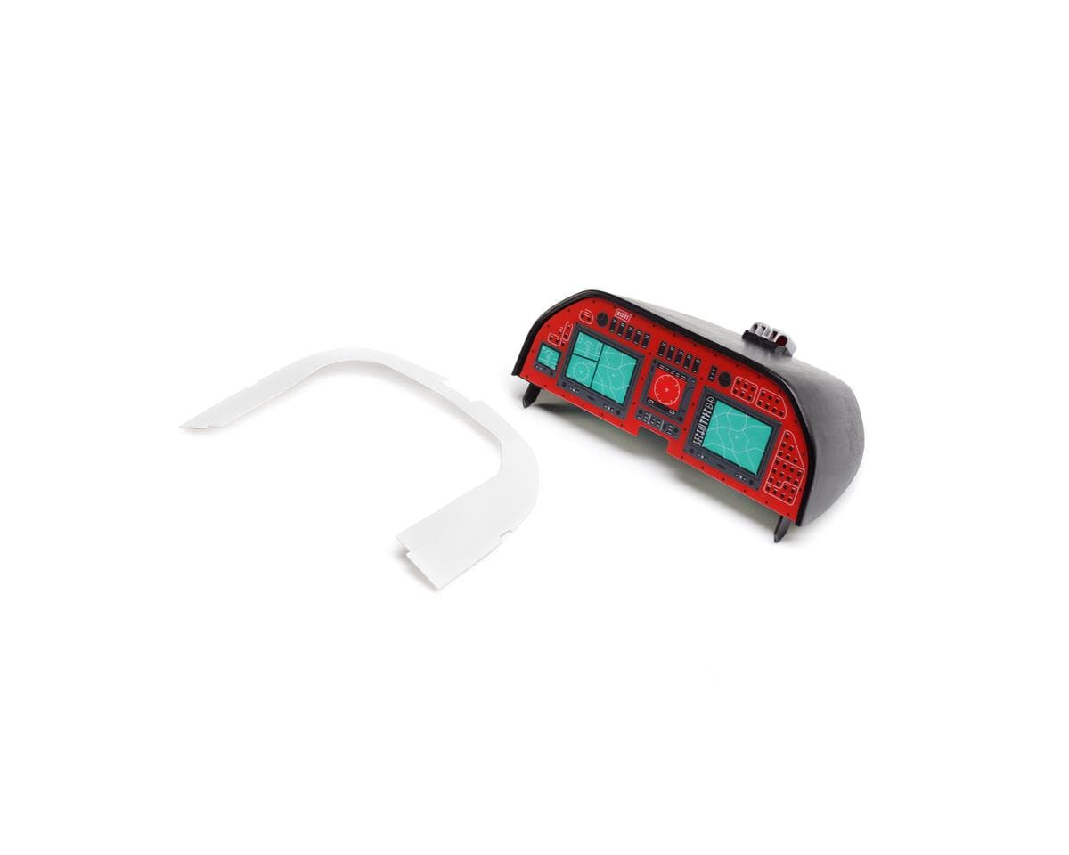 E-flite DRACO 2.0m Instrument Panel w/Plastic Cover