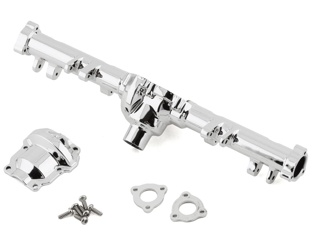 Redcat Monte Carlo Lowrider Rear Axle Housing w/Differential Cover (Chrome)
