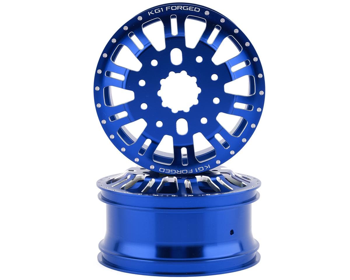 CEN KG1 KD004 DUEL Front Dually Aluminum Wheel (Blue) (2)
