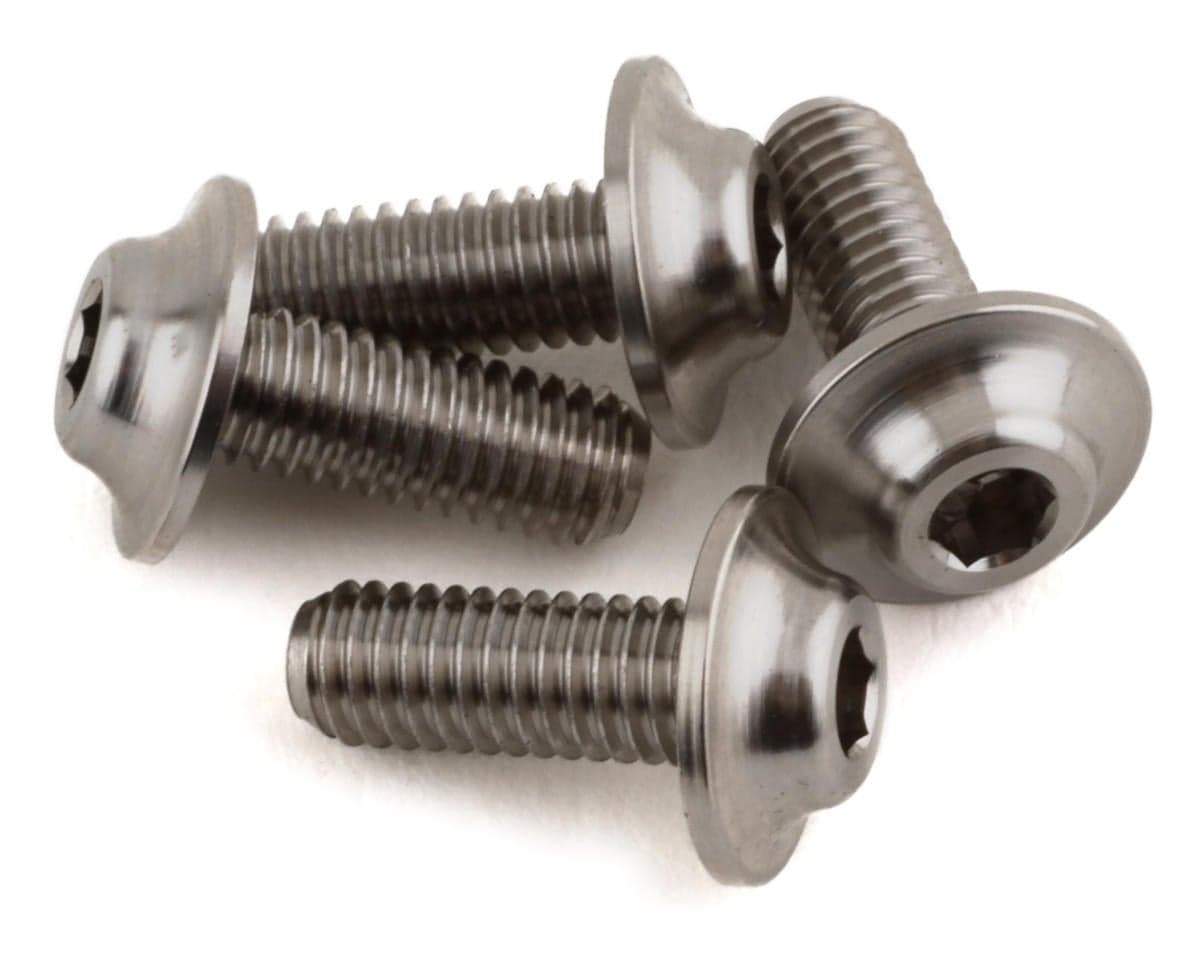 Reve D 3x8mm Large Diameter SPM Titanium Button Head Screw (4)
