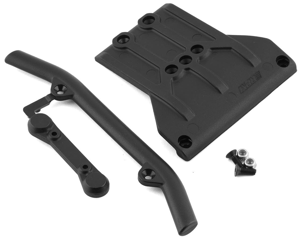 RPM Front Bumper & Skid Plate for Traxxas Sledge (Black)