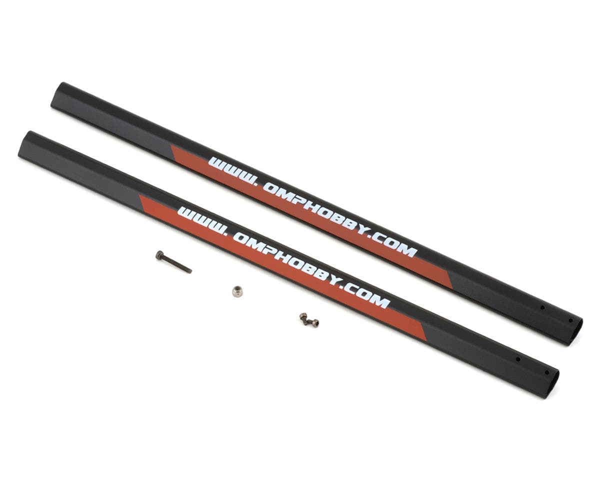 OMPHobby M2 EVO Tail Boom Set (Orange) (2)