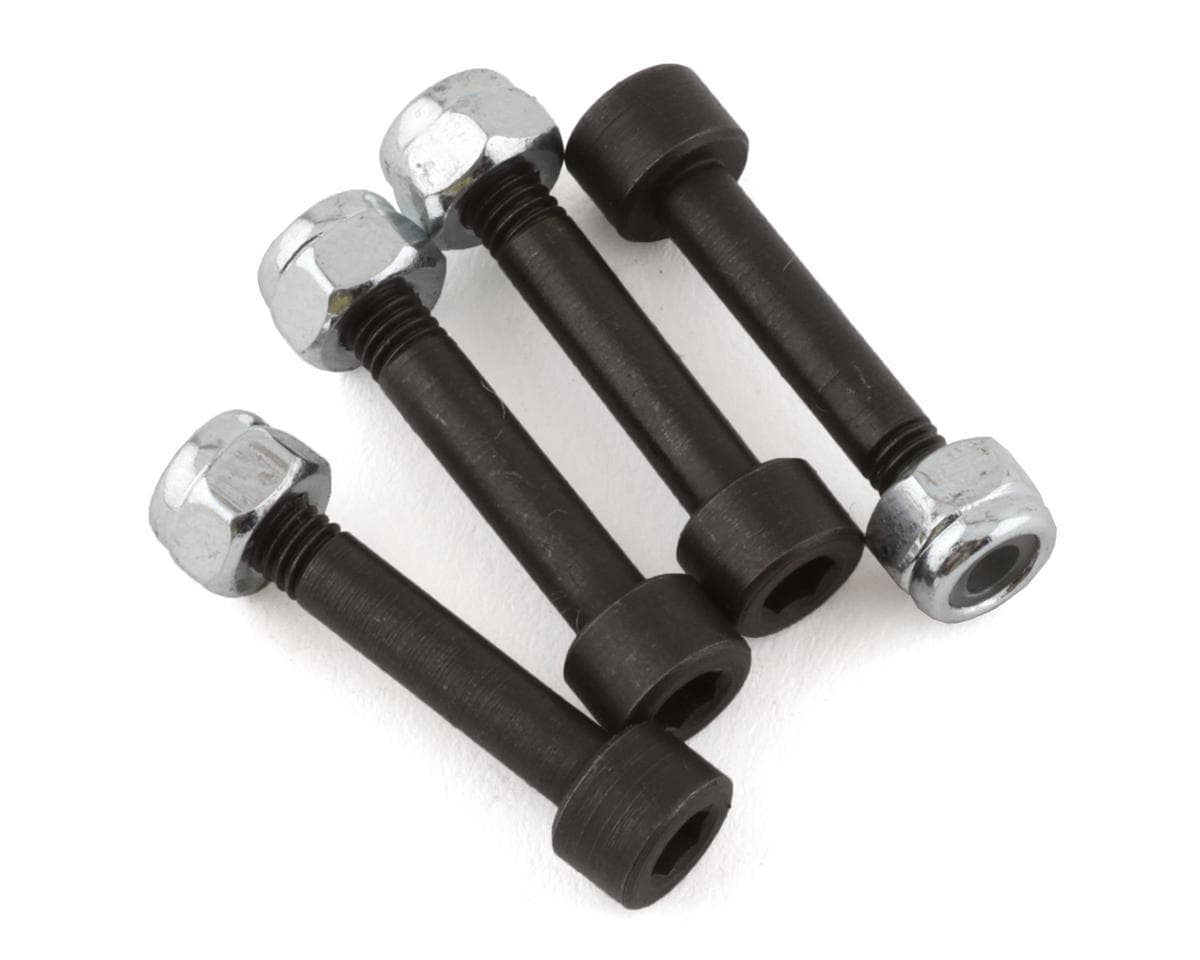 Tron Helicopters NiTron 90 Tail Blade Grip Nuts & Screws (4) (3mm)