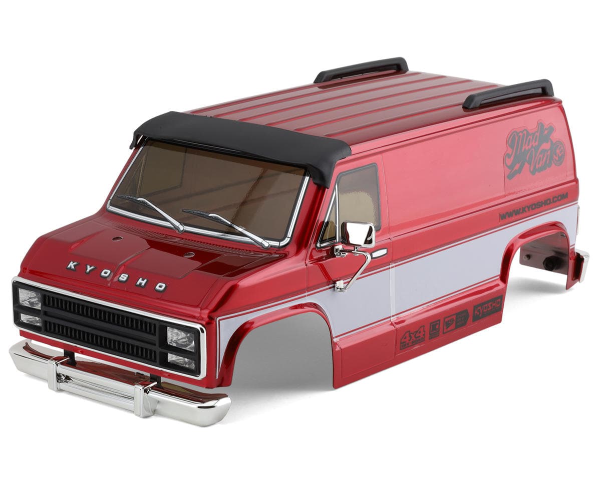 Kyosho Mad Van VE Pre-Painted Body Set (Red)