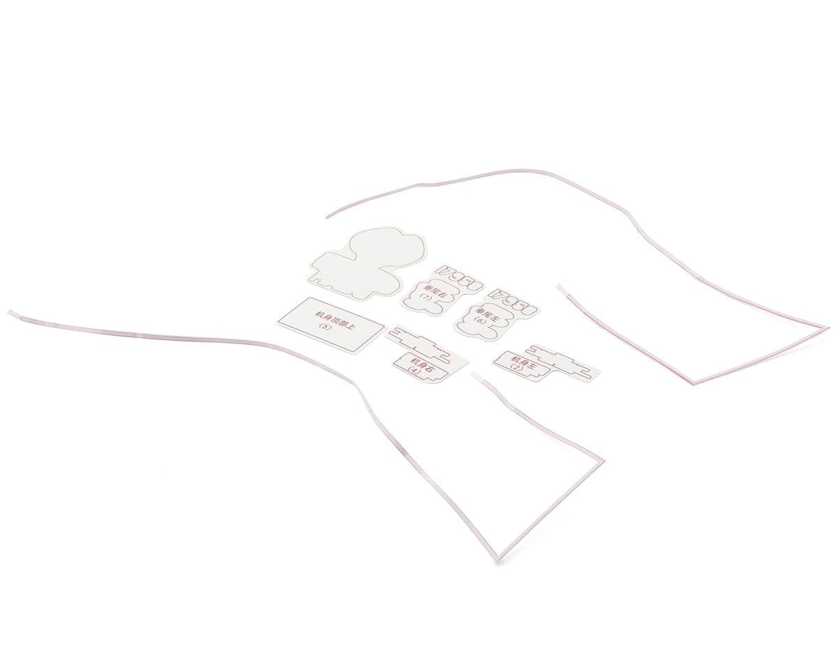 E-flite SR-71 Blackbird Decal Sheet