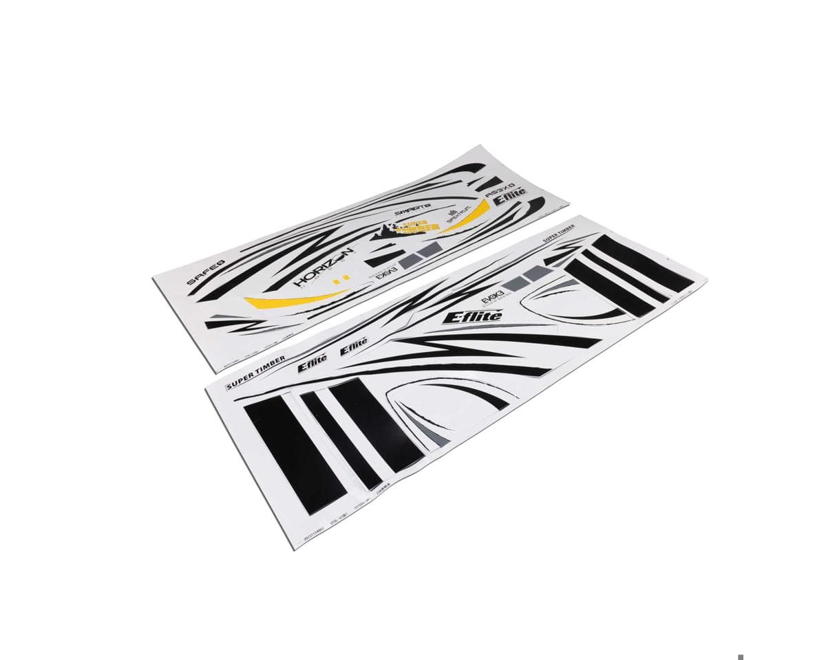E-flite Decal Sheet; Super Timber 1.7m