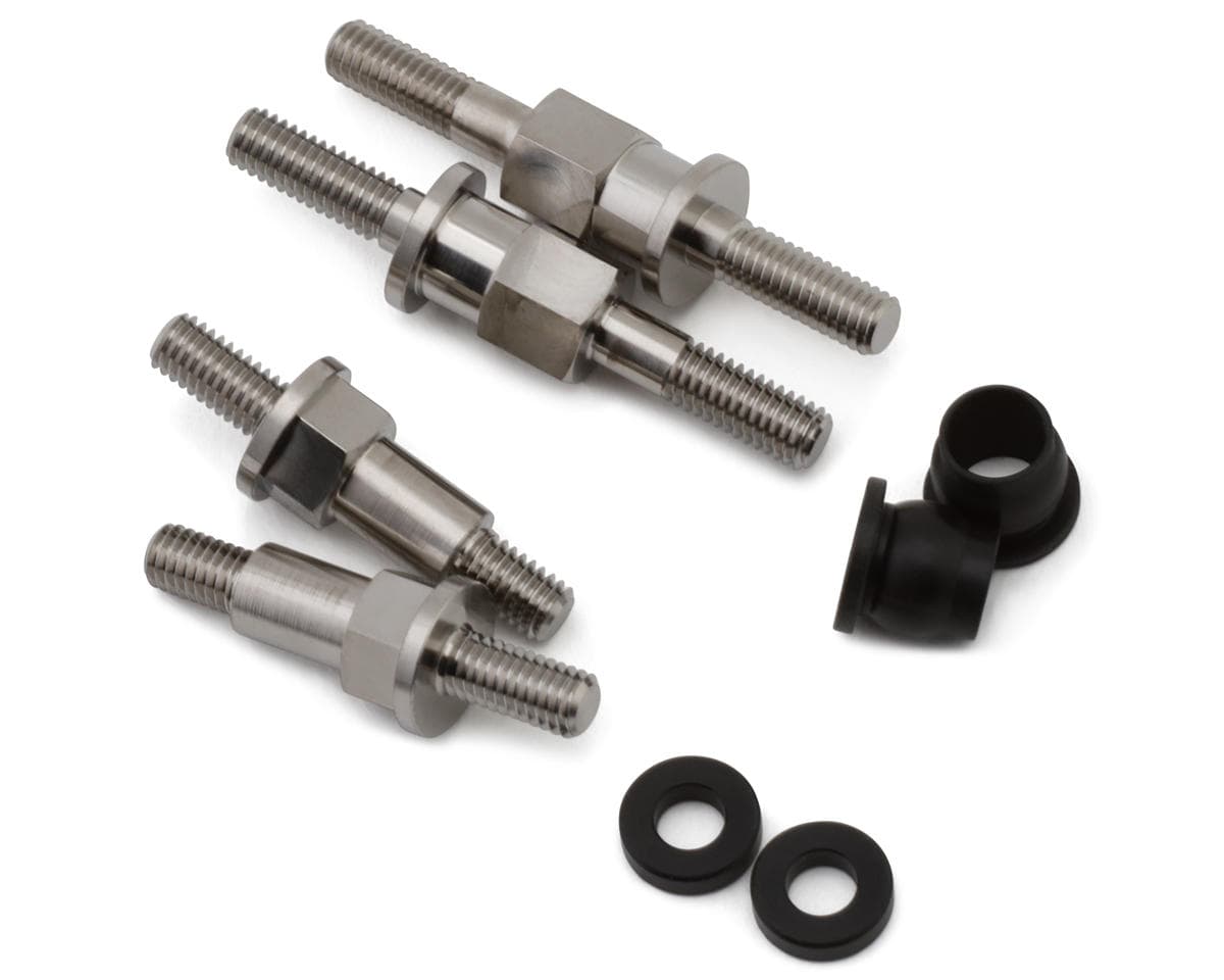 Vision Racing Titanium Upside Down Shock Mounts w/Delrin Bushings