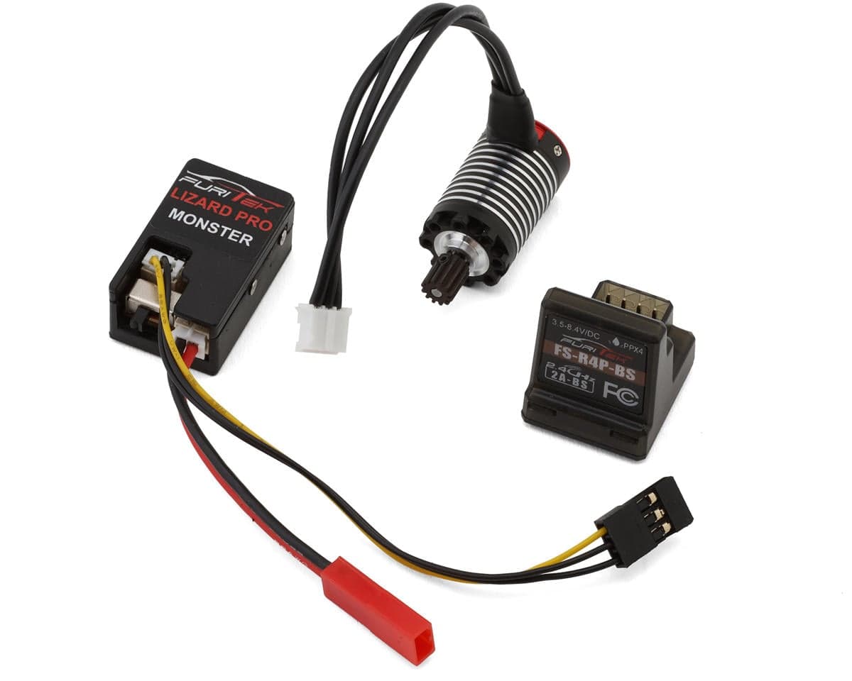 Furitek Redcat MT-18 Monster Brushless Power System ESC & Motor Combo w/FS-R4P-RS Receiver