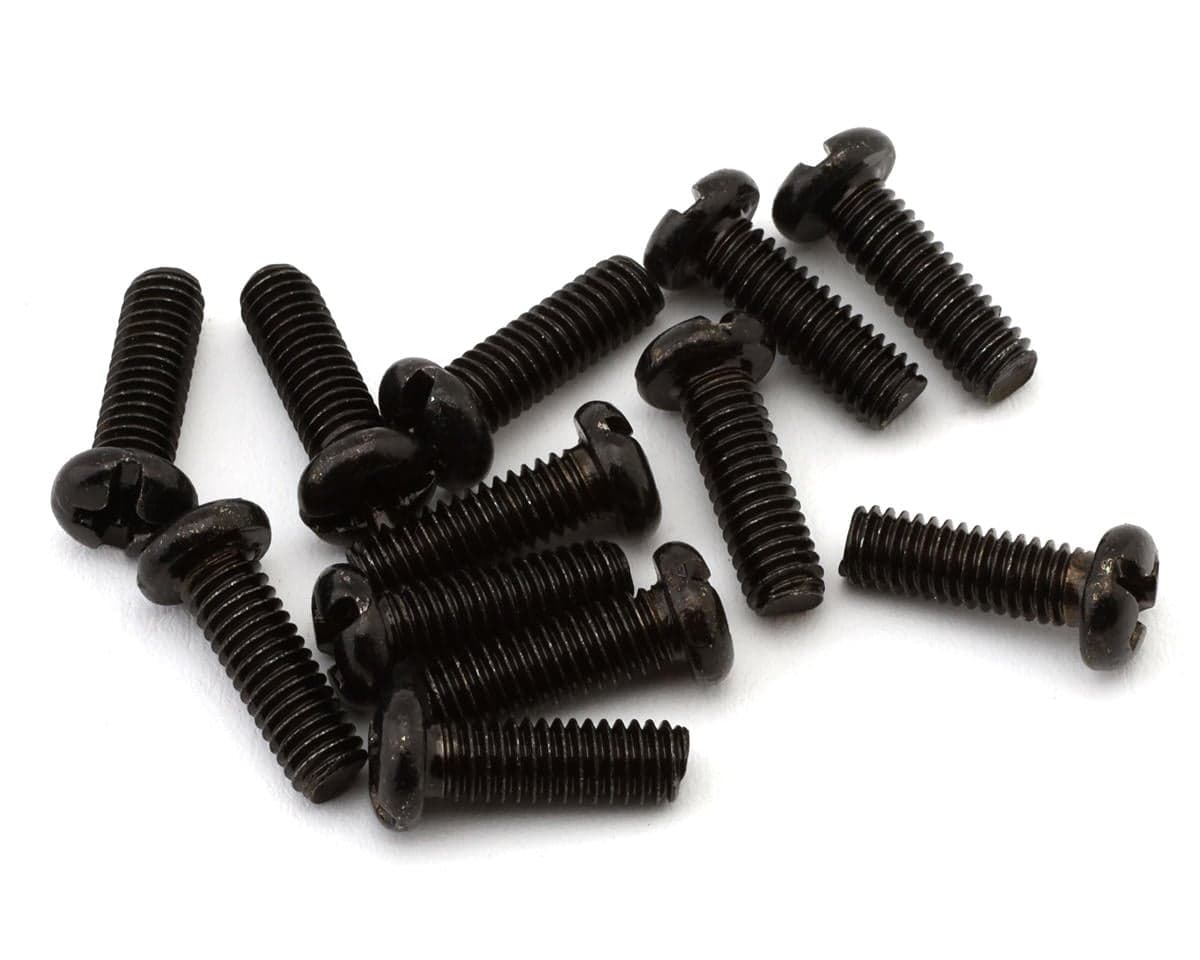 MJX HYPER GO 4x12mm Galvanized Button Head Philips Screw (12)