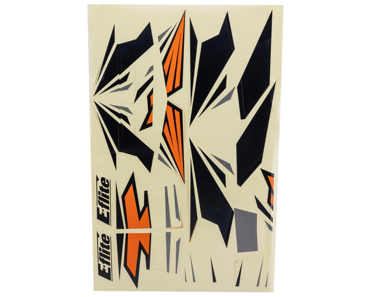 E-flite Night Timber X Decal Sheet Set