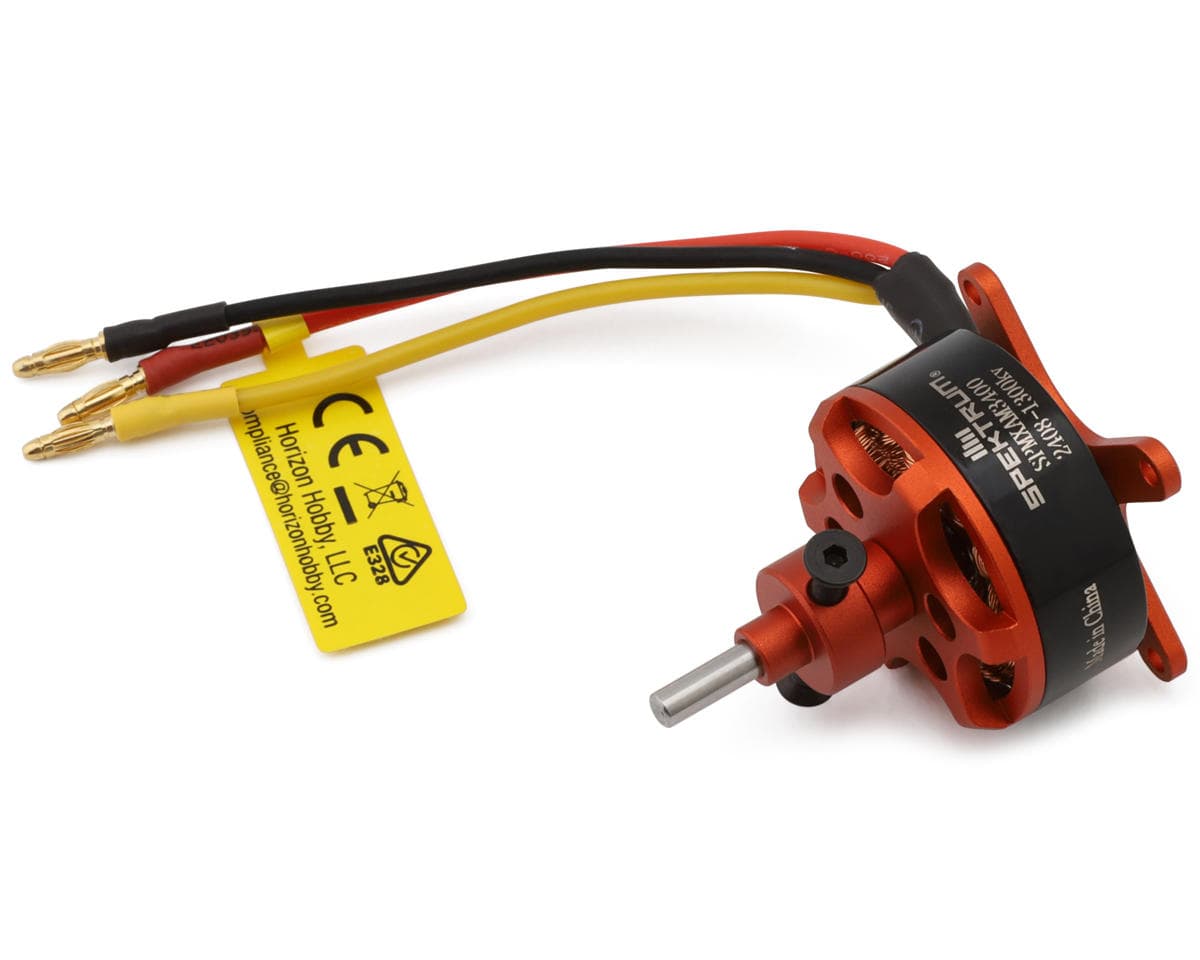Spektrum RC 2408 14-Pole Outrunner Brushless Motor (1300kV)
