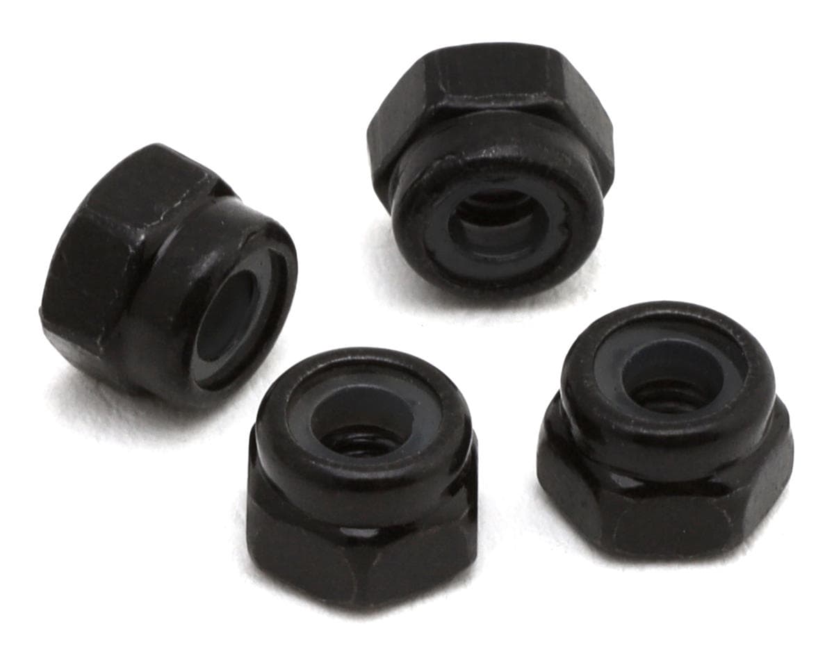UDI RC 2.5mm Flanged Nylon Wheel Lock Nuts (4) (UCX24/Bharal Pro)