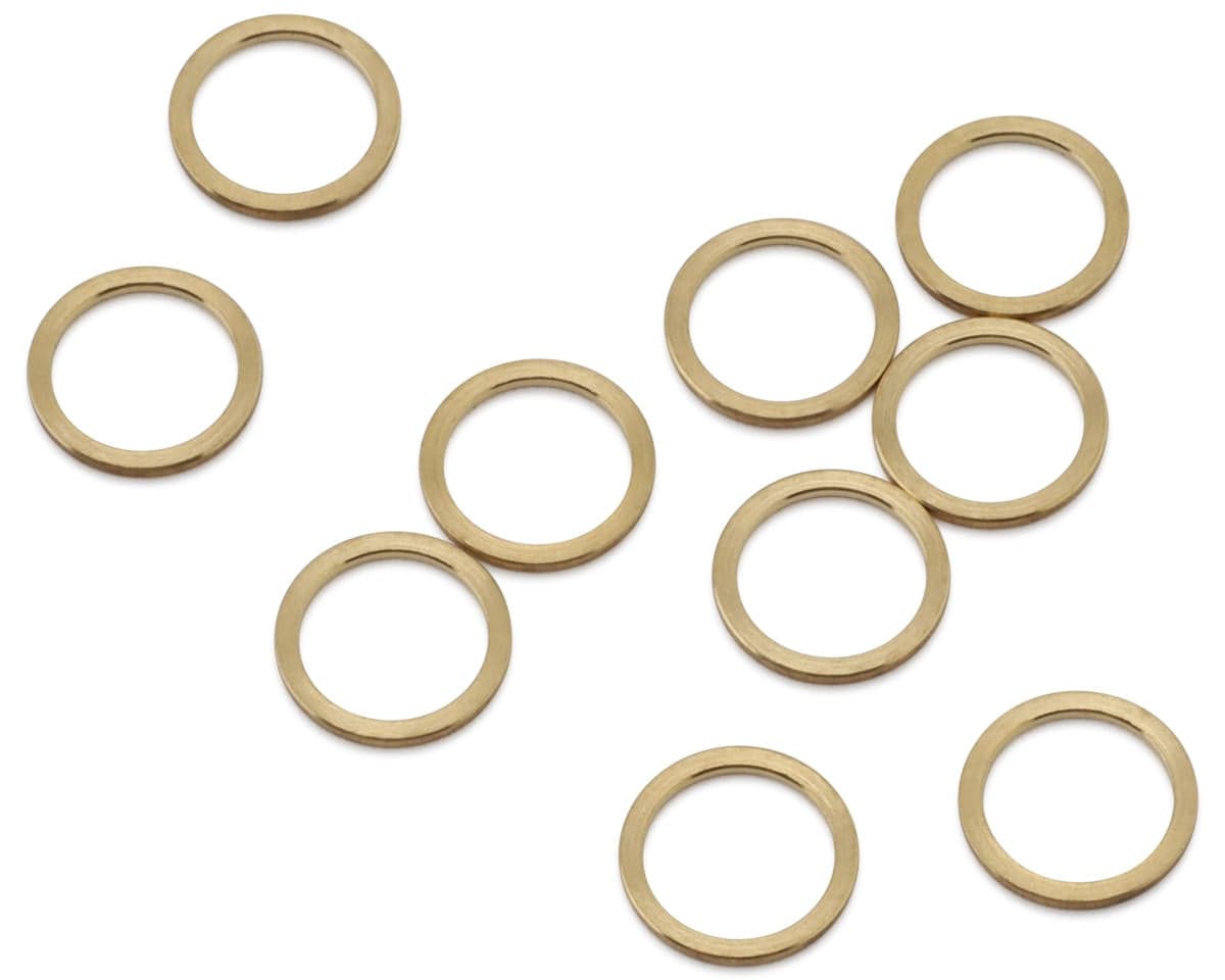 eXcelerate 1/4" Axle Brass Shims (10) (0.025")