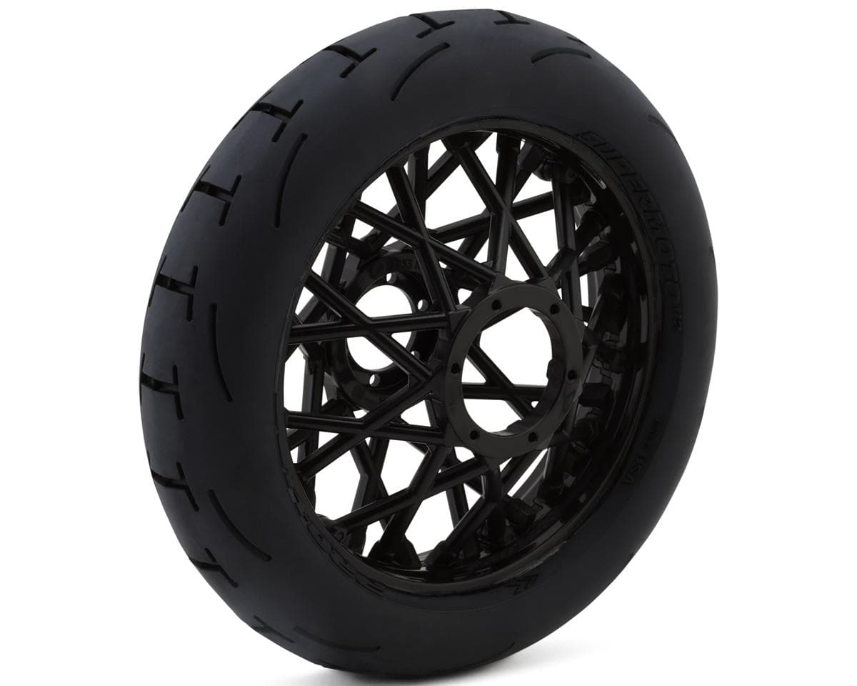 Pro-Line 1/4 Supermoto 2.0 Pre-Mounted Rear Tire (Black) (S3)