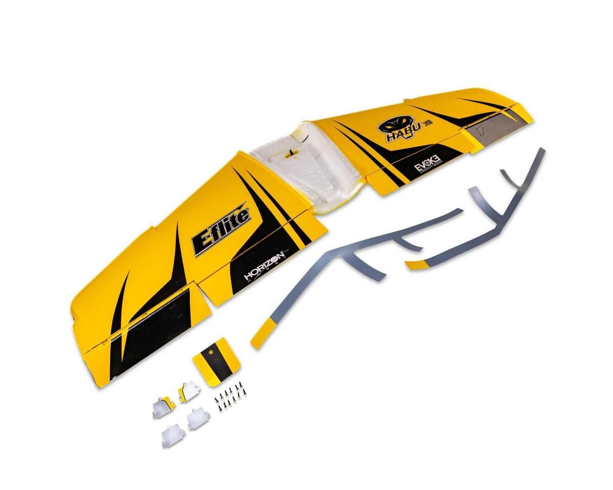 E-flite Wing Set with Hardware, LED: Habu 80