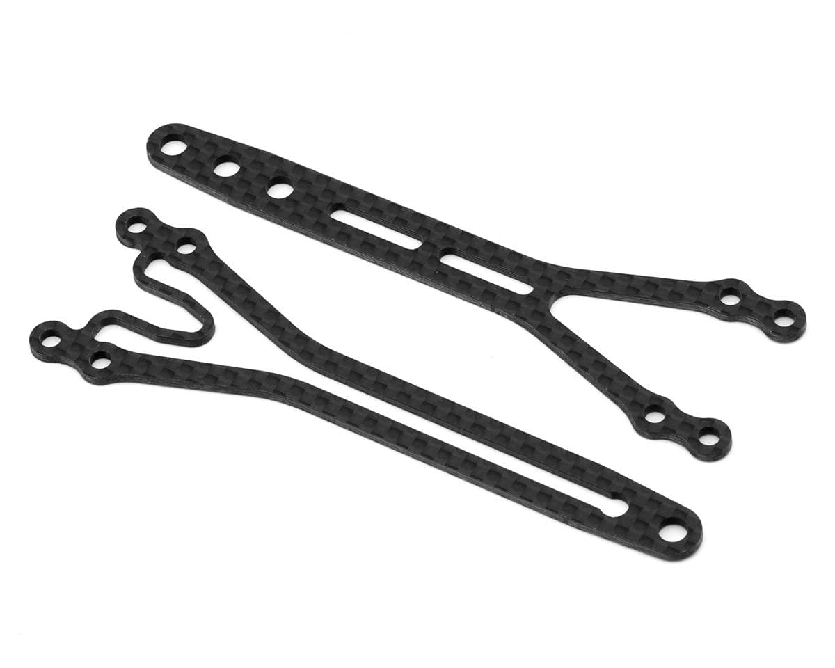 Schumacher Mi9 Carbon Fiber Split Top Decks (1.6mm)