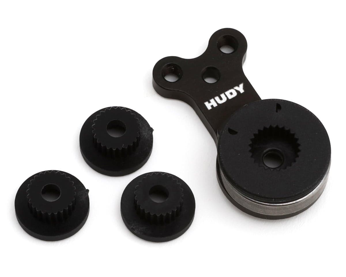 Hudy Xray X8 Aluminum Servo Saver Set