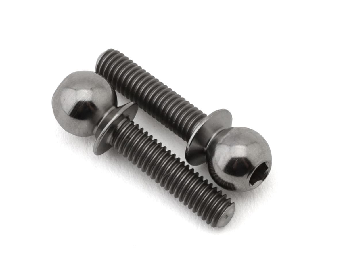 Team Associated Factory Team HD 12mm Titanium Ballstuds (Short)