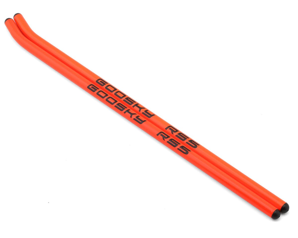 GooSky RS5 Aluminum Landing Skid Pipe (Orange) (2)