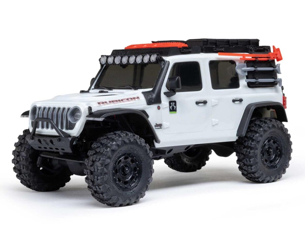 Axial SCX30 Jeep Wrangler JLU 1/30 4WD RTR Scale Mini Crawler (White) w/2.4GHz Radio, Battery & Charger