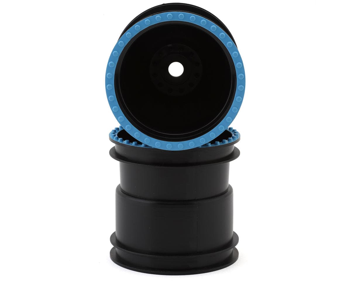 HPI Monster King Big Kahuna 2.2" Wheels (Black/Blue) (2)