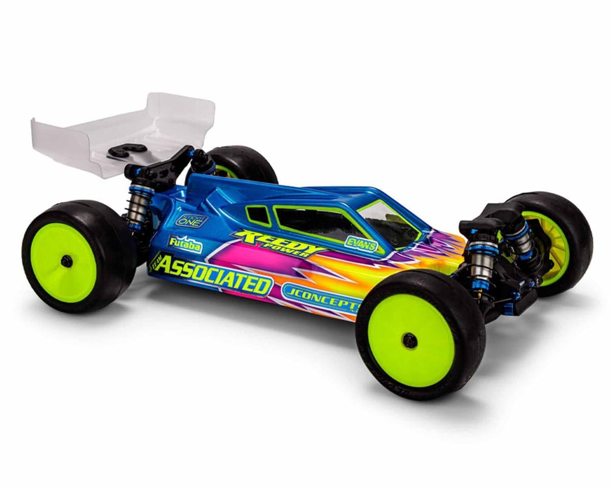 JConcepts Associated RC10B84 "P2" 1/10 4WD Buggy Body (Clear) (Light Weight) w/Two Wings