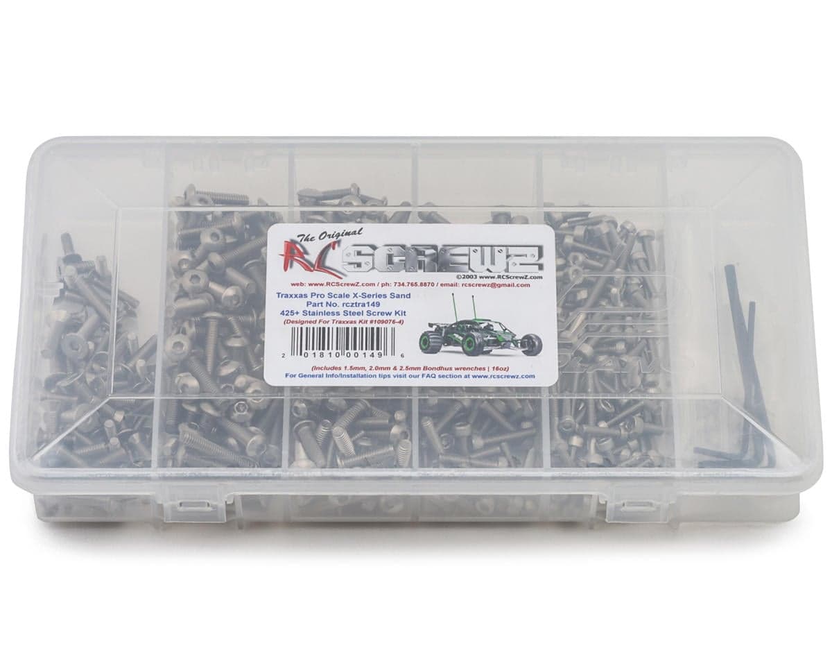 RC Screwz Stainless Steel Screw Kit for Traxxas® Funco® Pro Scale®