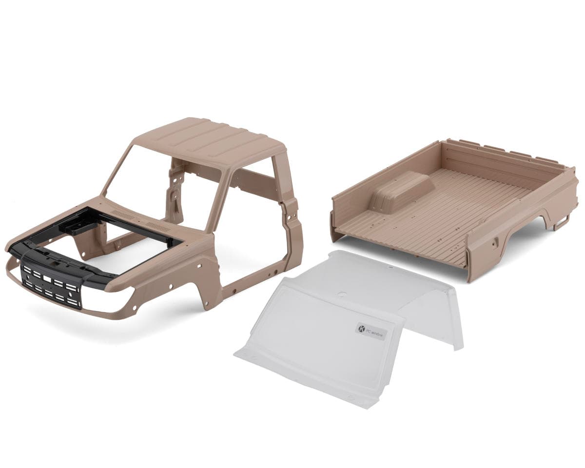 Killerbody Toyota Land Cruiser LC70 1/10 Rock Crawler Hard Body Kit (Desert Yellow) (313mm Wheelbase) w/Interior & LED Kits