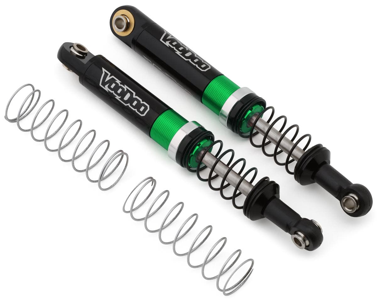 Team Ottsix Racing Voodoo 90mm Pre-Assembled Comp Shocks (Green) (2)