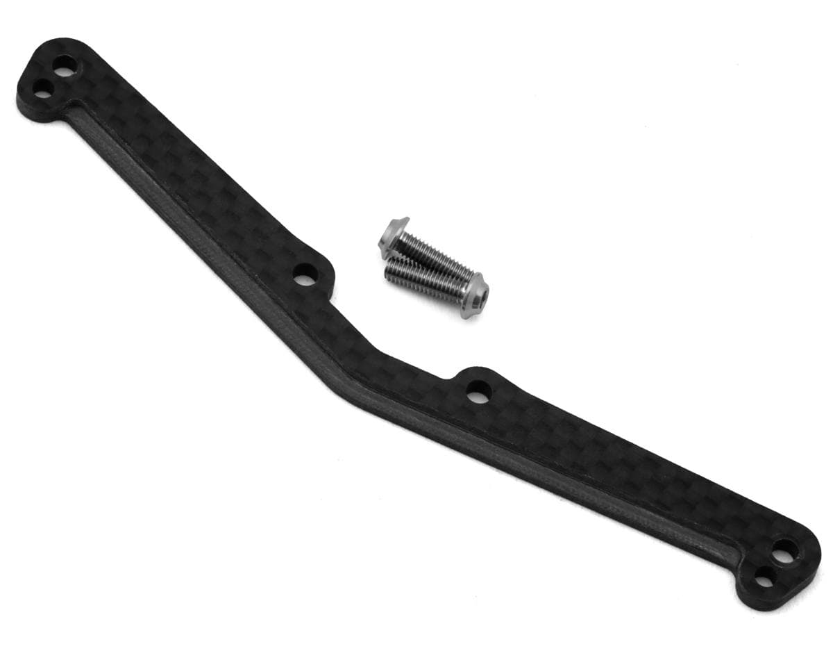 1UP Racing Associated TC8 CF1 Vertical Rear Body Mount Plate w/Titanium Screws
