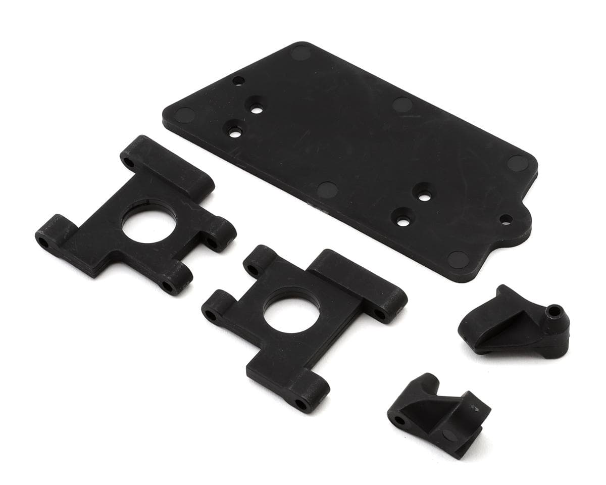 Yokomo Wonder Dog Fighter Front Arm Set w/Rear Shock Mounts & Servo Plate