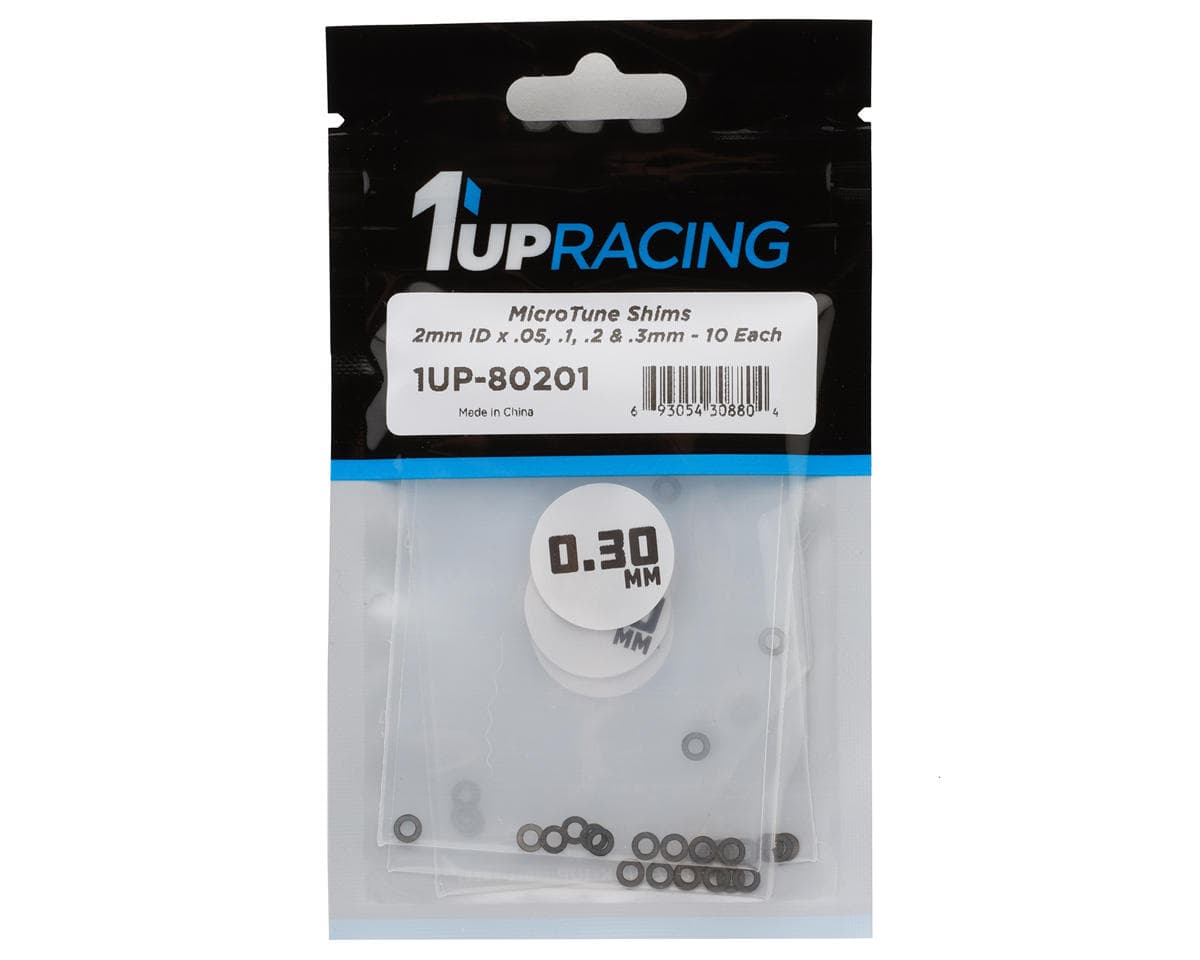 1UP Racing MicroTune Drivetrain Shim Set (2mm) (0.5/0.1/0.2/0.3mm)