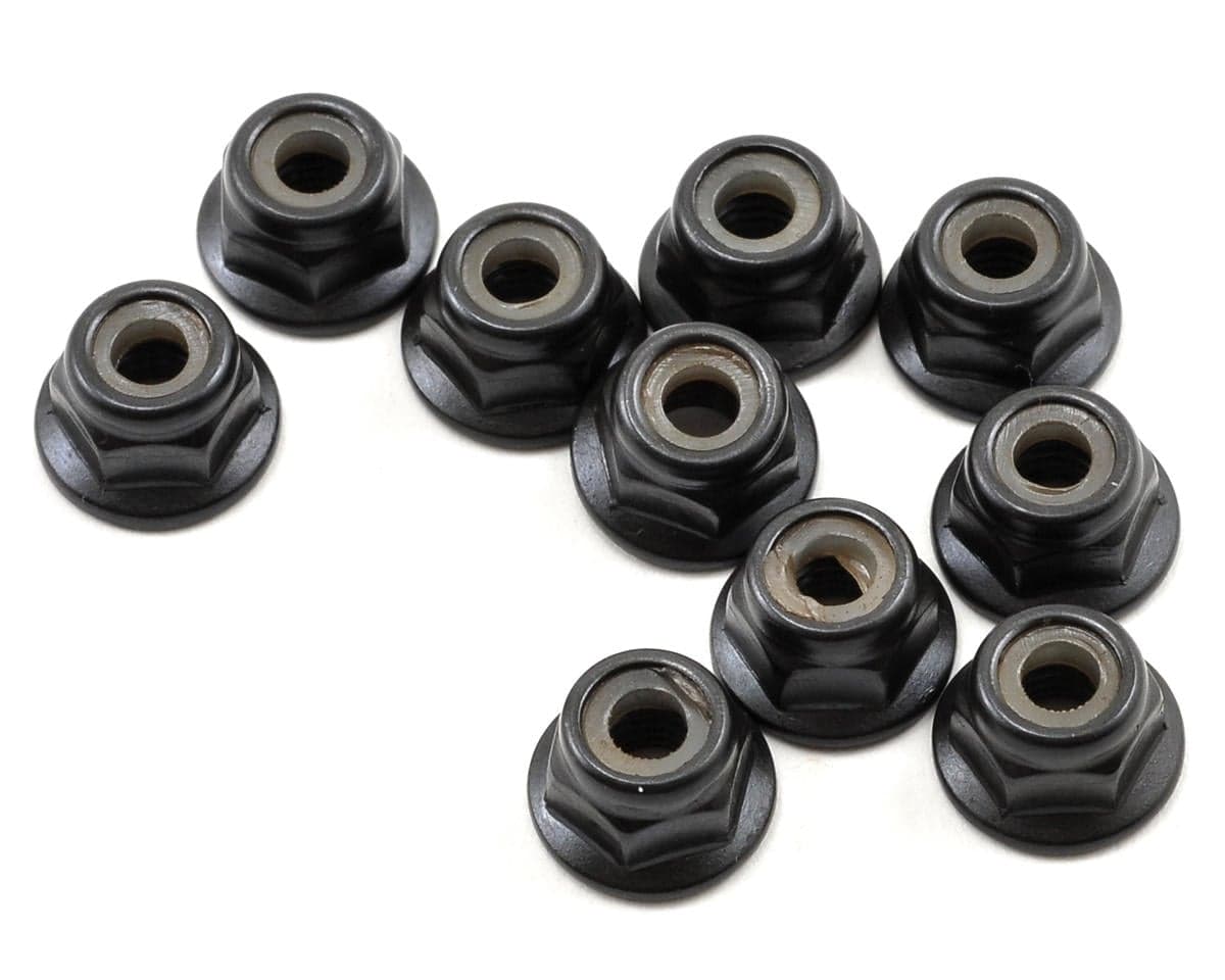 Serpent 4mm Flanged Locknut (10)