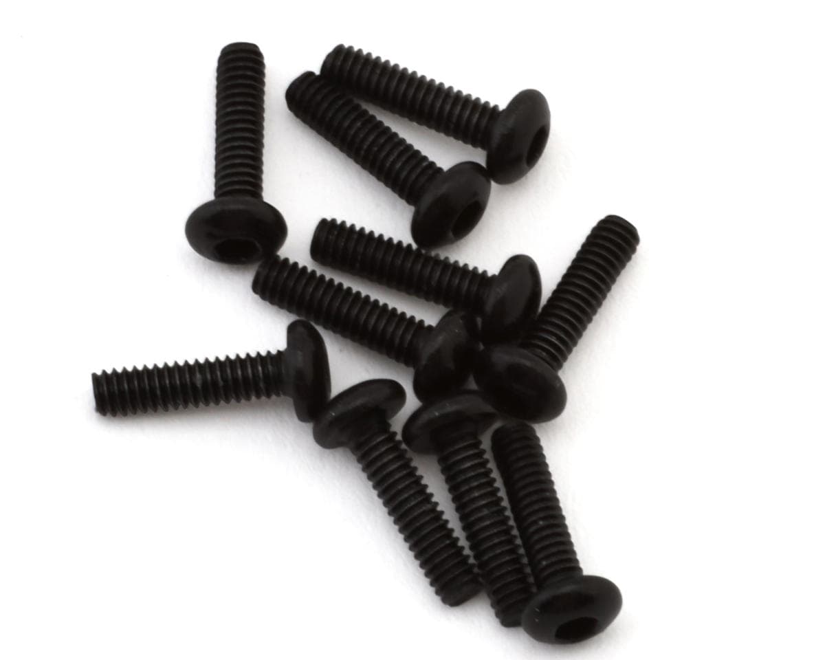EcoPower 2mm "High Strength" Steel Button Head Screws (10) (2x8mm)