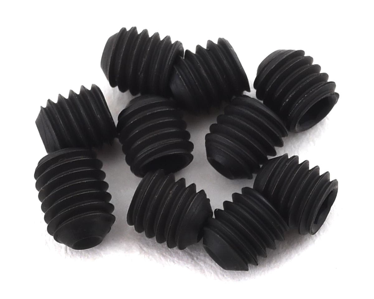 EcoPower 3mm "High Strength" Steel Cup Style Set Screws (10) (3x4mm)