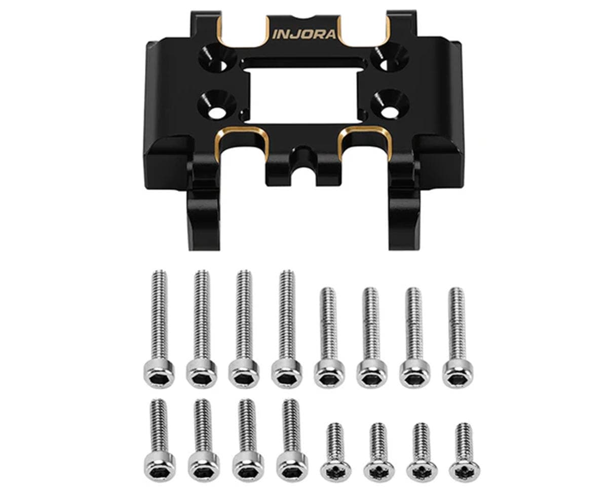 Injora Redcat Ascent-32 Brass Skid Plate (Black) (8.4g)