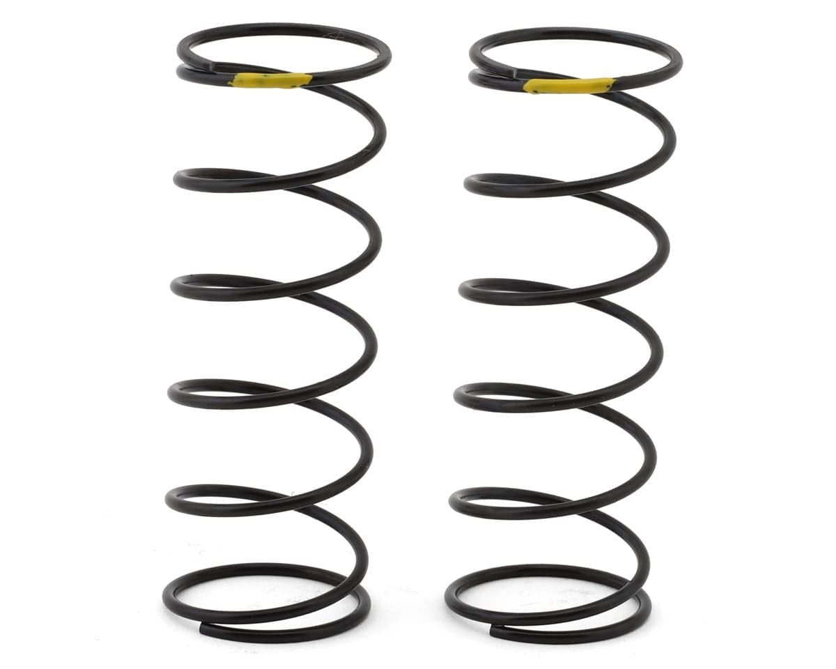 HongNor X5B 16mm Front Shock Springs (2) (Yellow/5.3lbs)