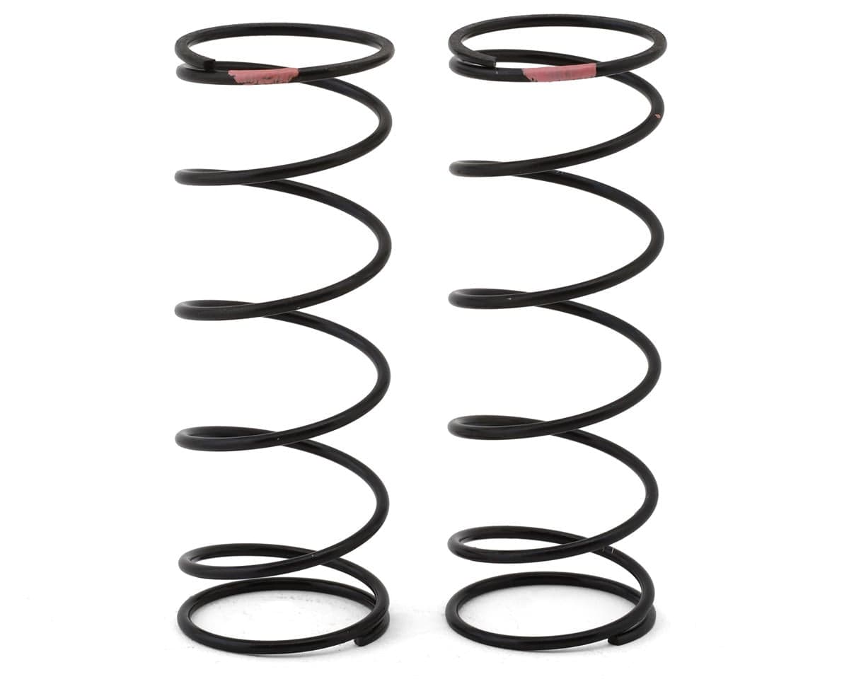 HongNor X5B 16mm Front Shock Springs (2) (Pink/5.6lbs)