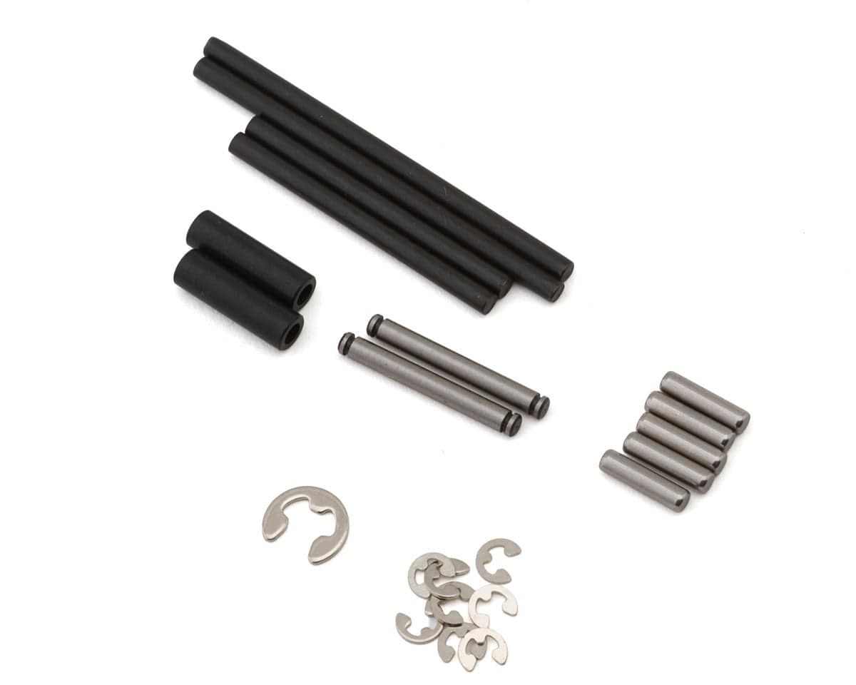 CEN 1/16 Puma Rally 1 Hinge Pins, Steering Post Tubes & Axle Pins Set w/E-Clips