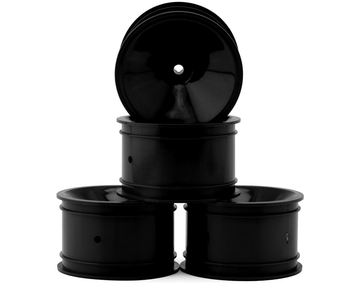 JConcepts RC10 Mono 2.2 Rear Wheels (Black) (4) (+Offset)