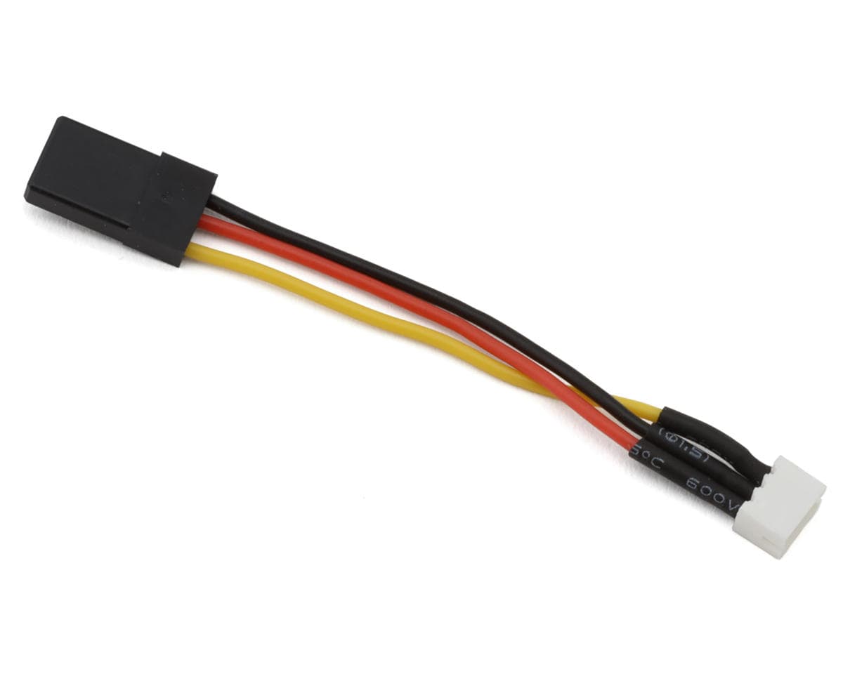 EcoPower Male Servo JST 3-Pin to Micro Servo 3-Pin Adapter (Aircraft Version) (Female JST/Male Micro 3-Pin)