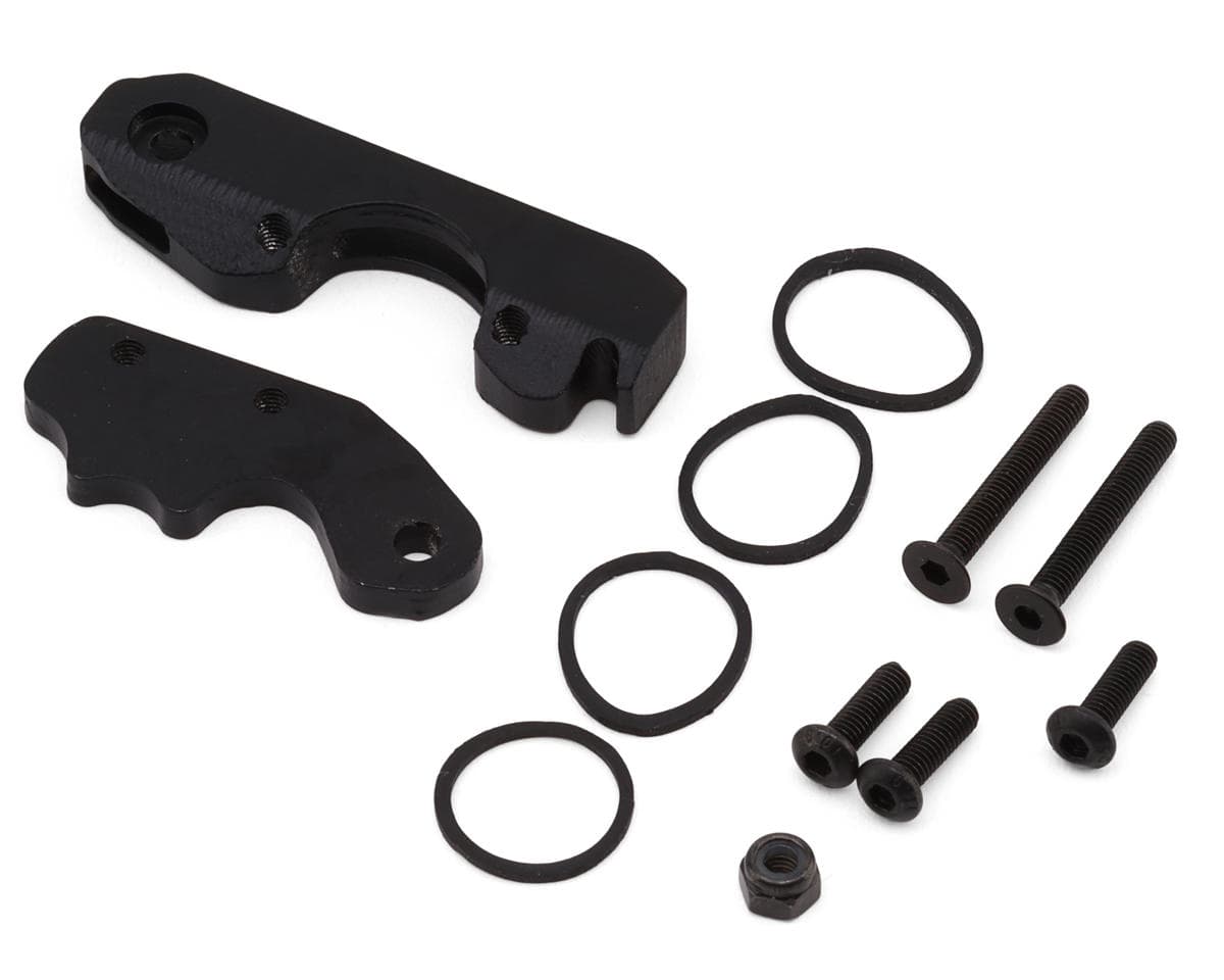 Fine Laser Designs Losi Promoto Aluminum Clipless Battery Bay Latch System (Black) (V3)