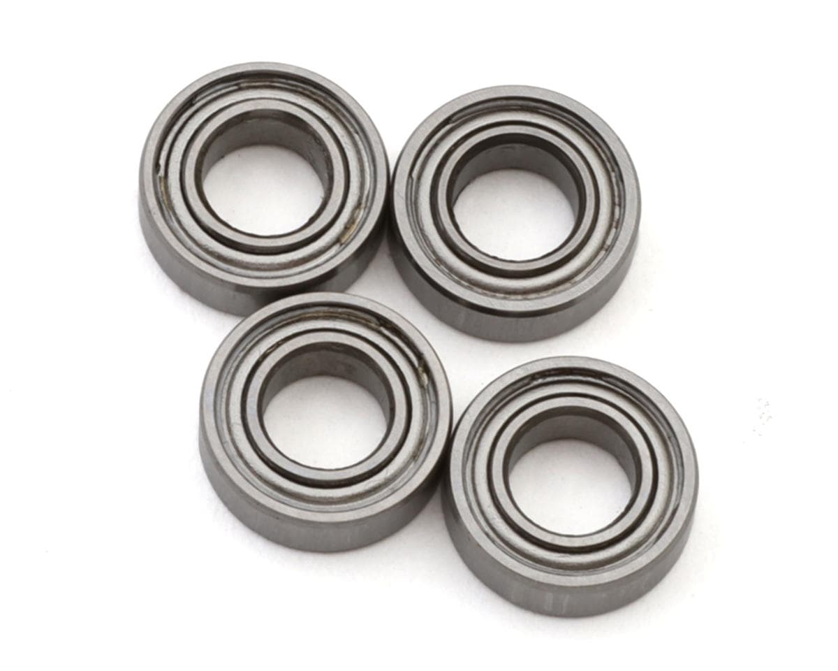 Exotek 3/16x3/8x1/8" Metal Shielded Ball Bearings (4) (Associated RC10 Axles)