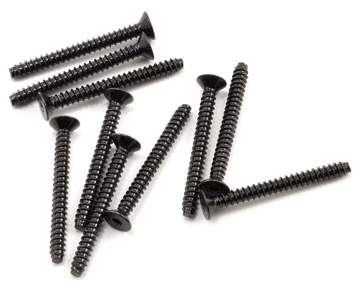Axial 2.6x25mm Self Tapping Flat Head Screw Set (10)