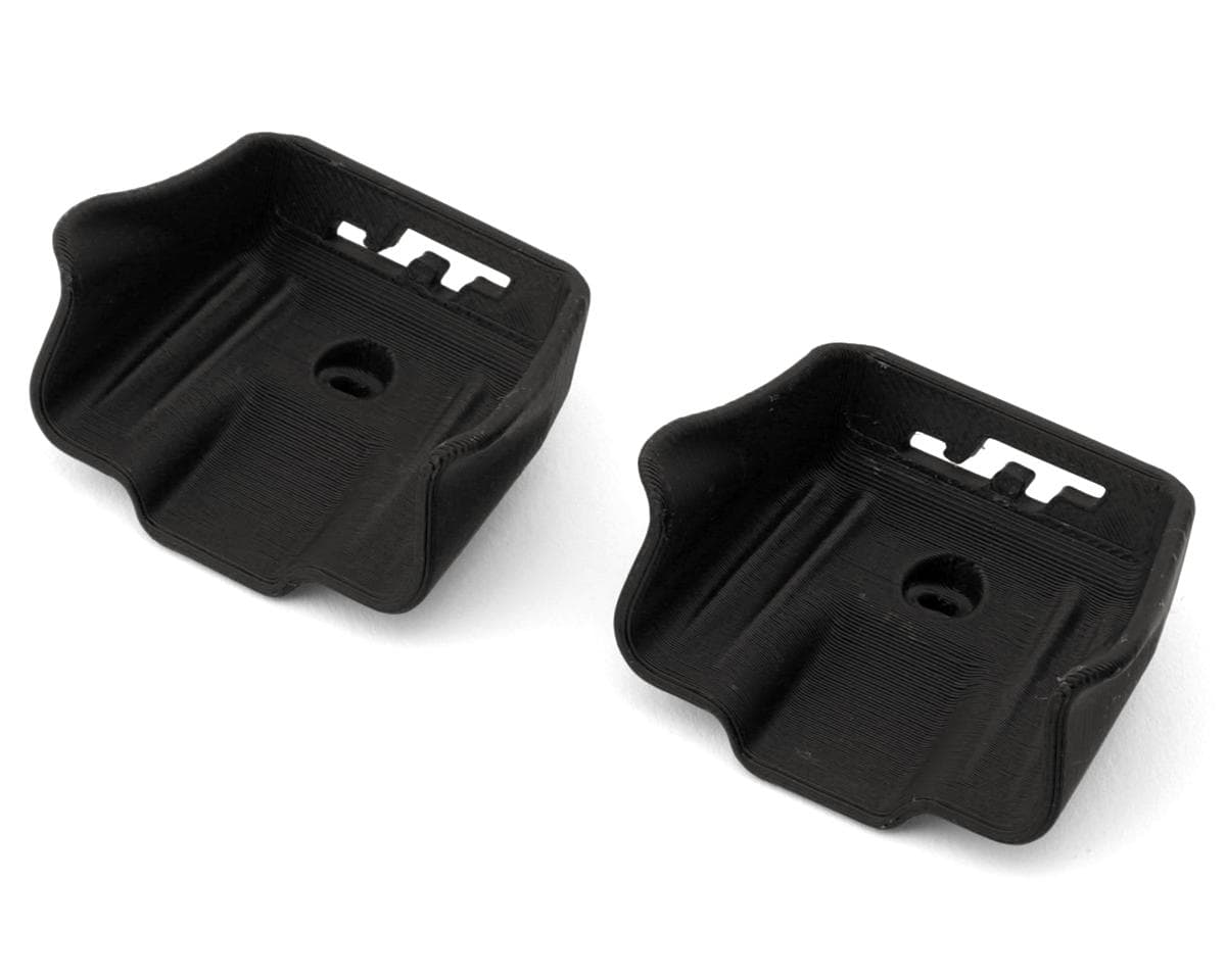 J&T Bearing Co. Mugen/Sworkz Aerovex 1/8 Buggy Front Nose Wings (Black) (2)